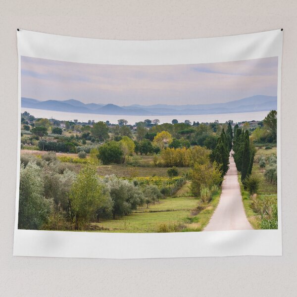 Item preview, Lago Trasimeno from Sanguineto, Tuoro sul Trasimeno, Umbria, Italy designed and sold by AndrewJonesFoto.