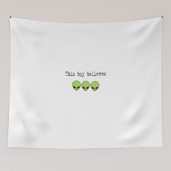 Item preview, This Boy Believes in Aliens designed and sold by phoebeworley.