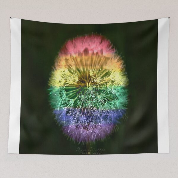 Aperçu de l'œuvre Dandelion Rainbow créée et vendue par Schaffer Photos.