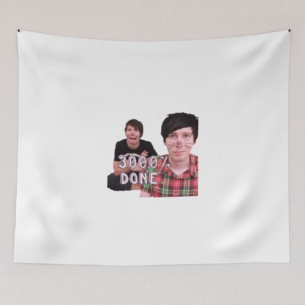 Item preview, Dan and Phil 3000% Done designed and sold by emileen2.