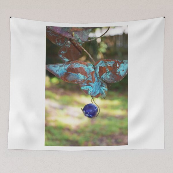 Item preview, Patina Butterfly with Blue Marble designed and sold by KatzGraphics.