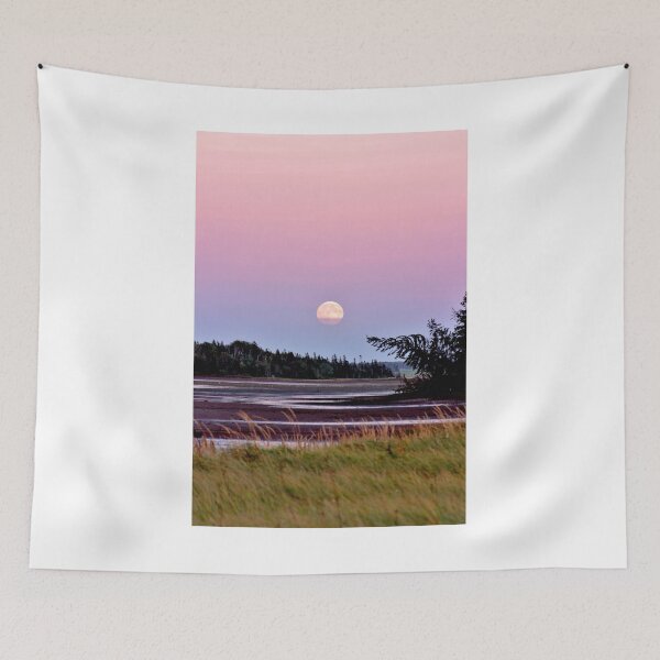 Item preview, Full Moon Rising Over Summerside designed and sold by Kathleen Daley.