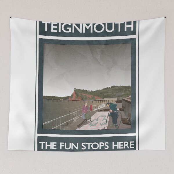 Item preview, Teignmouth -The Fun Stops Here designed and sold by loudribs.