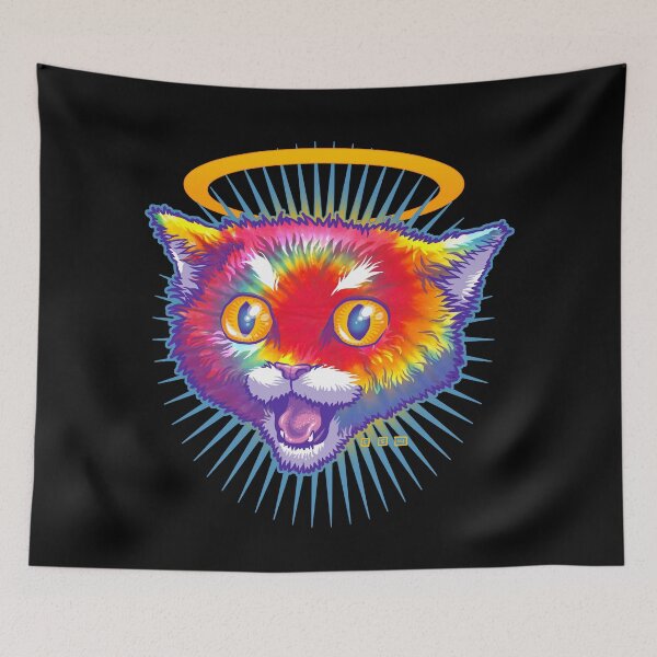 Item preview, Hippie Kitty Angel designed and sold by cs3ink.