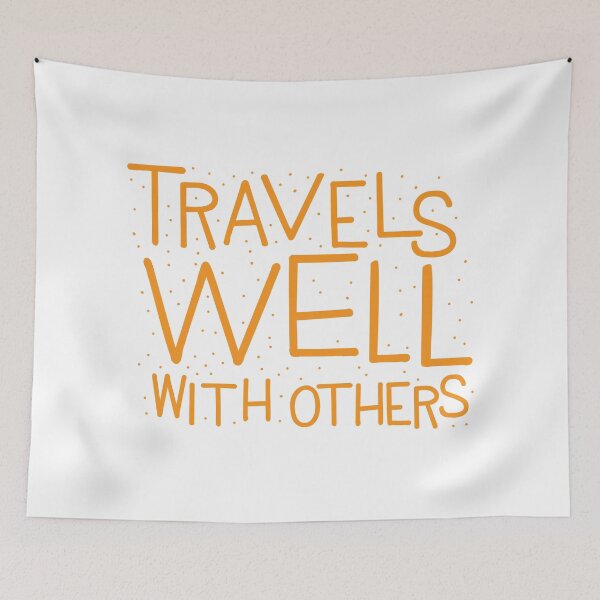 Item preview, TRAVELS WELL WITH OTHERS designed and sold by jazzydevil.