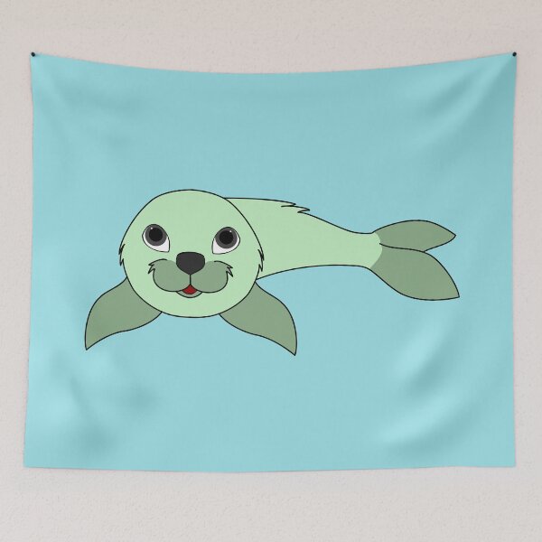 Item preview, Light Green Baby Seal designed and sold by Grifynne.