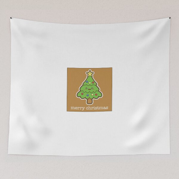 Item preview, Merry Christmas Kawaii Christmas Tree designed and sold by HolidayShirts.