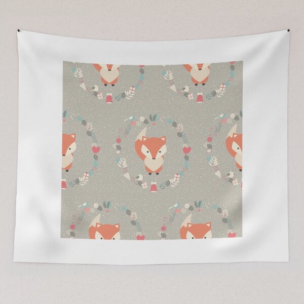 Item preview, Baby fox pattern 02 designed and sold by BlueLela.