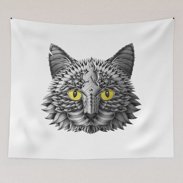 Aperçu de l'œuvre Ornate Black Cat créée et vendue par psydrian.