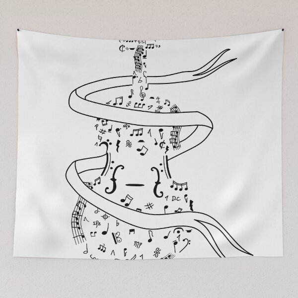 Item preview, Music Speaks (Inverted) designed and sold by Kiipleny.