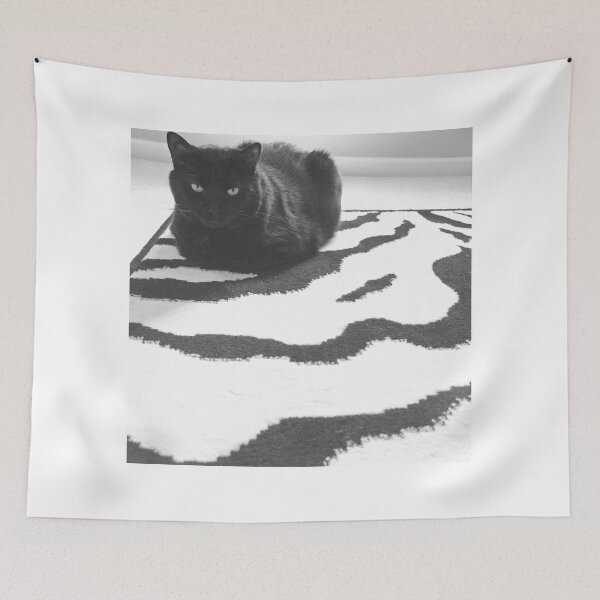 Item preview, Francis on Zebra Rug designed and sold by Juli Cady Ryan.