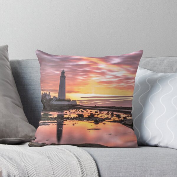 Item preview, St Marys island At sunrise designed and sold by tynesidephotos.