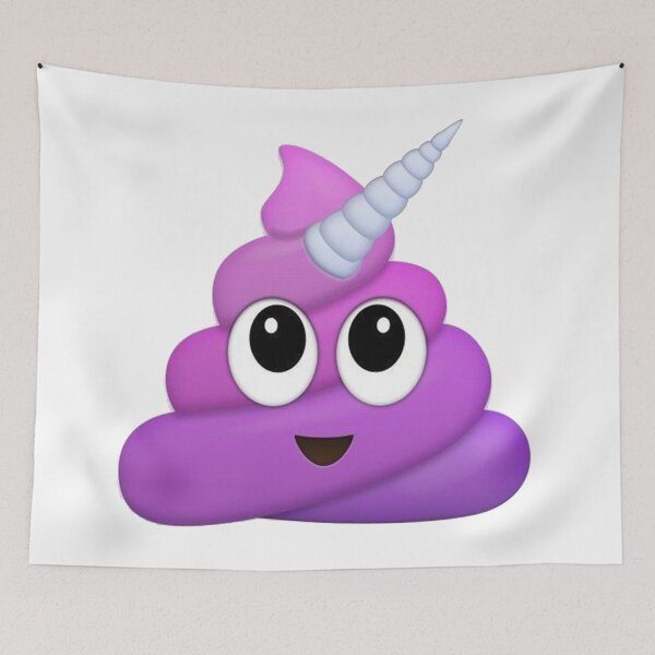 Item preview, Purple Unicorn Poop Emoji designed and sold by Winkham.