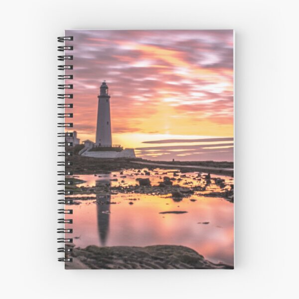 Item preview, St Marys island At sunrise designed and sold by tynesidephotos.