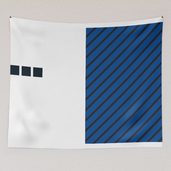 Item preview, Number BLUE+black 3 designed and sold by Hell-Prints.