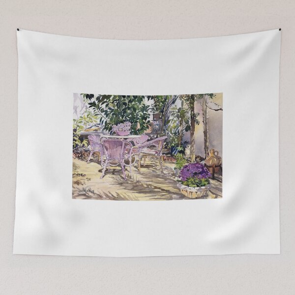 Item preview, Spring Garden in Spain designed and sold by Margaret Merry.