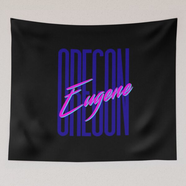 Item preview, Retro 80s Eugene, Oregon designed and sold by CartoCreative.