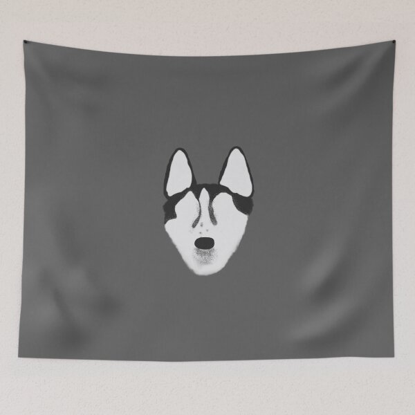Item preview, Husky siberiano minimalista designed and sold by itsjustmebre.