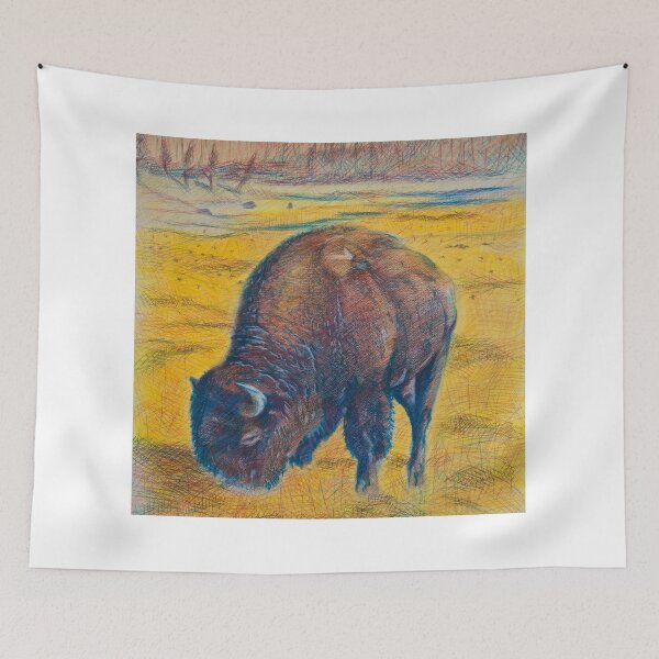 Item preview, Buffalo in Yellowstone N.P. designed and sold by itchingink.