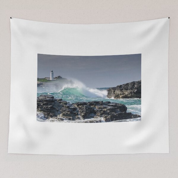 Item preview, Stormy Seas at Godrevy designed and sold by maryloufletcher.