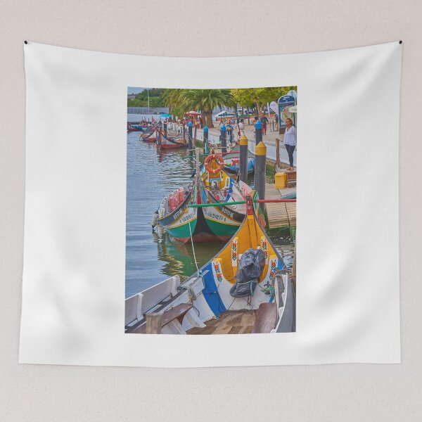 Item preview, Aveiro - barges on the Canal Grande designed and sold by Mark Bangert.
