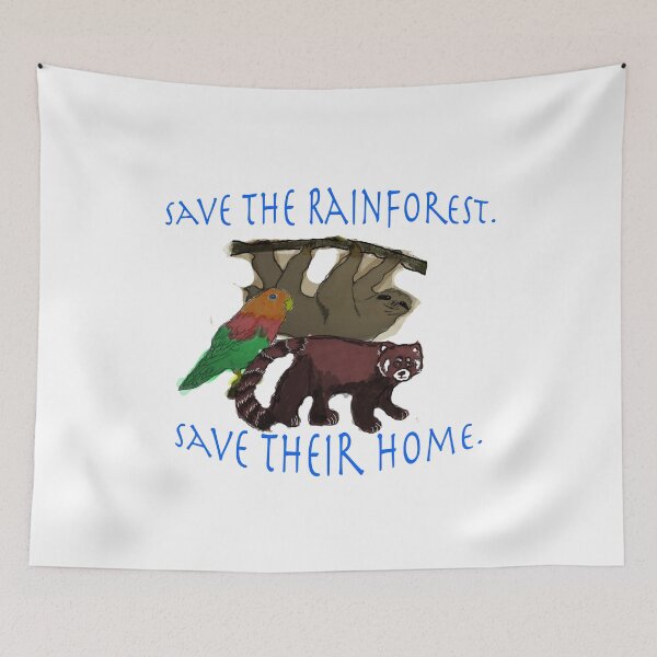 Item preview, Save the Rainforest! designed and sold by 1drousCre8tions.