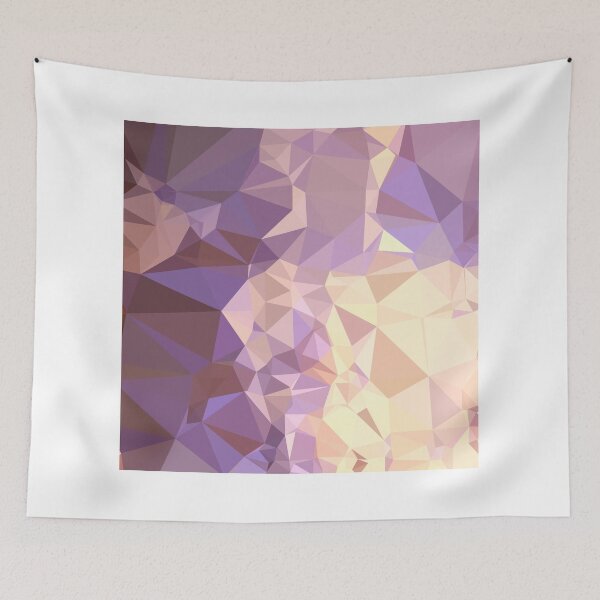 Item preview, Chinese Violet Abstract Low Polygon Background designed and sold by retrovectors.