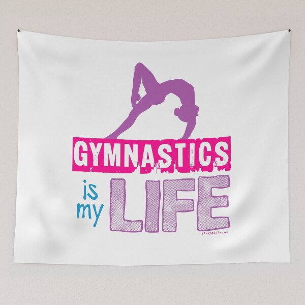 Item preview, Gymnastics is my Life designed and sold by gollygirls.