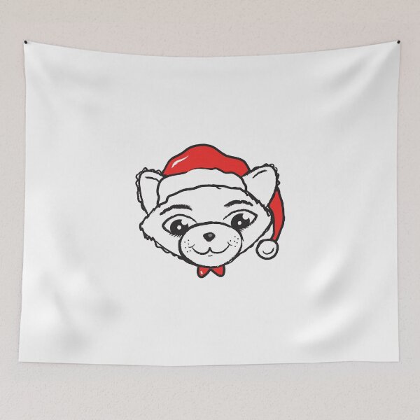 Item preview, Merry Christmas Cat designed and sold by SylviaGo.