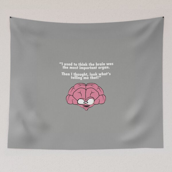 Item preview, Cartoon Brain Joke designed and sold by Archie Moore.