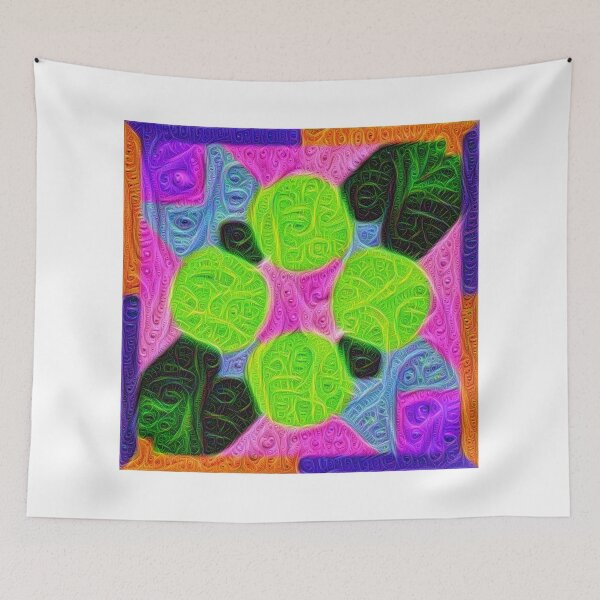 Item preview, #DeepDream Color Squares Visual Areas 5x5K v1448212784 designed and sold by blackhalt.