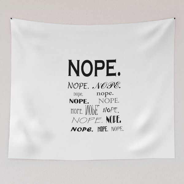 Item preview, NOPE. designed and sold by Yatta Giulia.