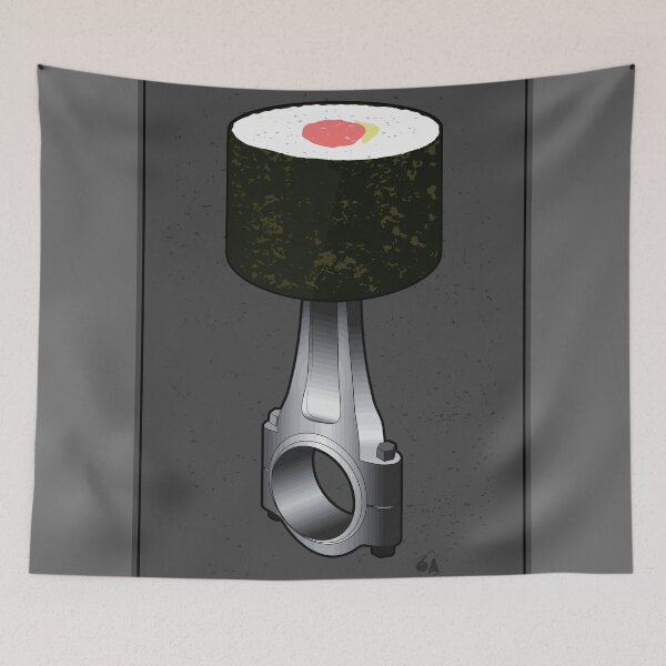 Aperçu de l'œuvre Sushi sous le capot [Roufxis-Rb] créée et vendue par RoufXis.