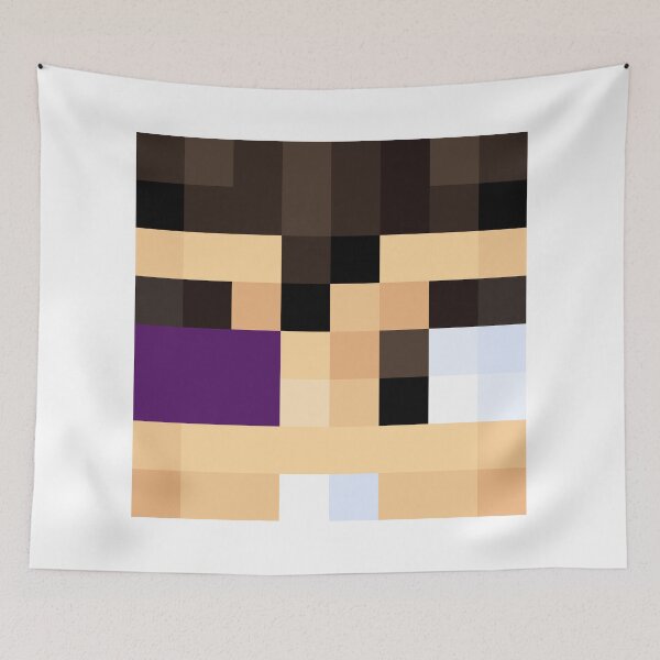 Item preview, VEGETTA7771 Minecraft face designed and sold by youtubedesign.