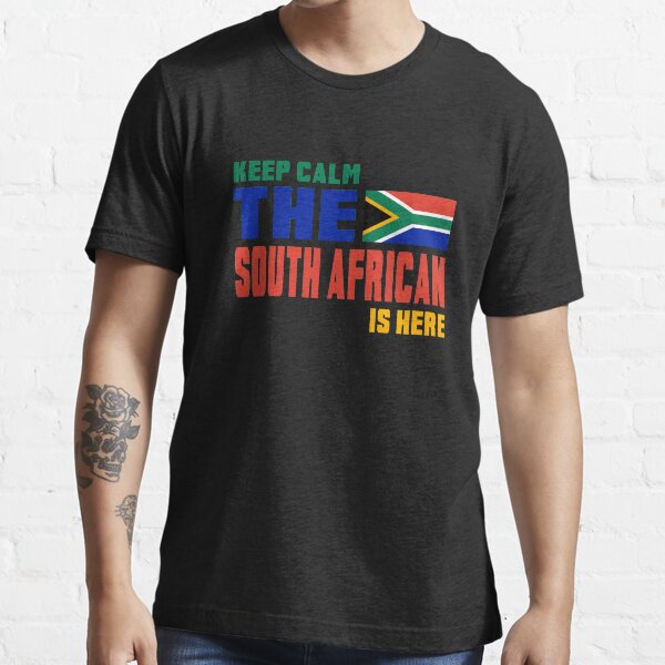"Keep Calm South Africa / Gift National Colors" Tshirt for Sale by