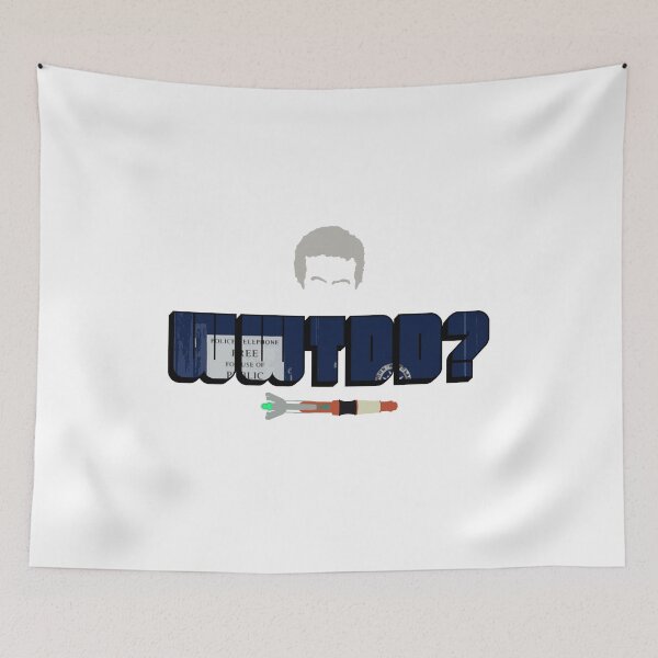 Item preview, What Would The Doctor Do? designed and sold by samm0.