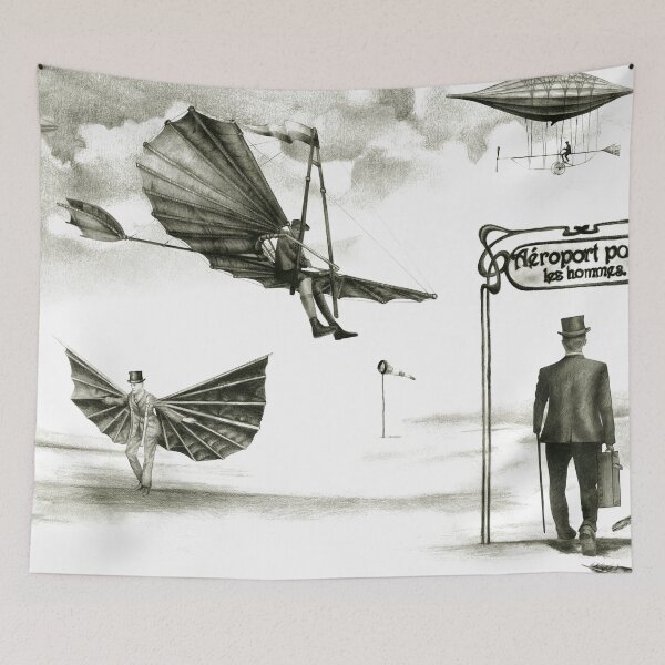 Item preview, Aéroport pour les hommes. designed and sold by art-koncept.