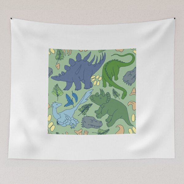 Item preview, green dinosaurs designed and sold by Ibijau.