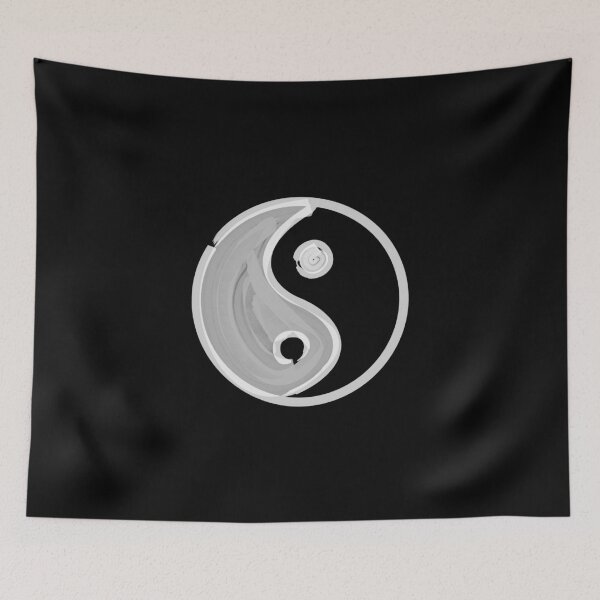 Item preview, Ying-Yang (white) designed and sold by TheWillsProject.