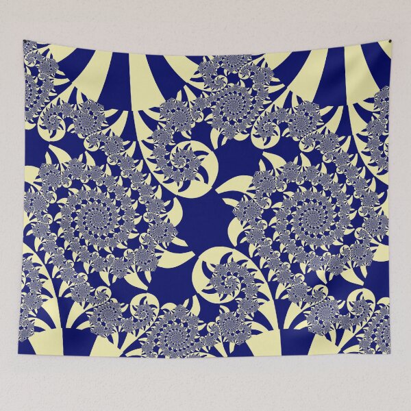 Item preview, Blue spirals designed and sold by Rupert Russell.