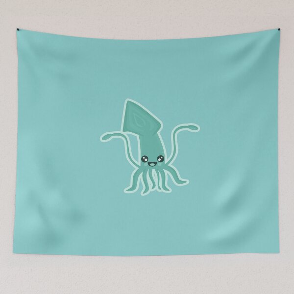 Item preview, Kawaii Squid designed and sold by NirPerel.