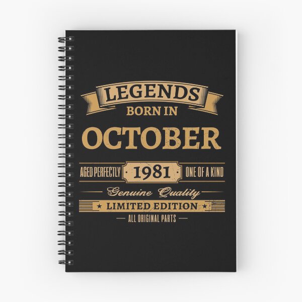 Item preview, Legends Are Born In October 1981 designed and sold by AmoreRoso.