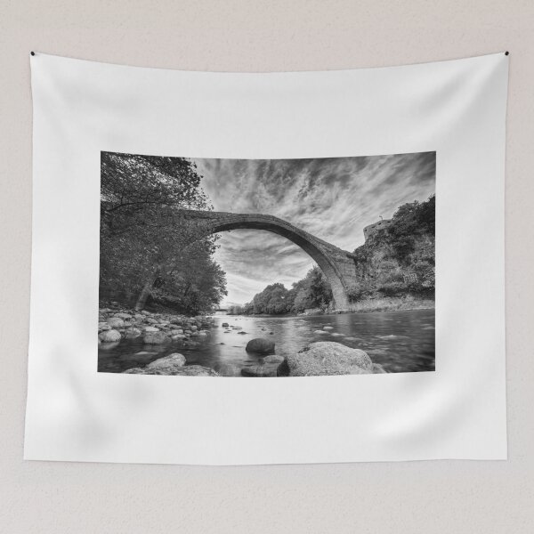 Item preview, Traditional bridge in northern Greece, in bw designed and sold by Antonis Lemonakis.