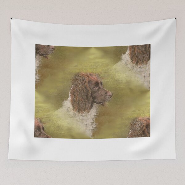 Item preview, Spaniel working in the field designed and sold by glenshee.