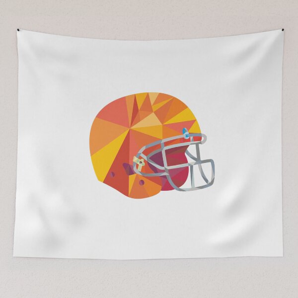 Item preview, American Football Helmet Low Polygon designed and sold by patrimonio.