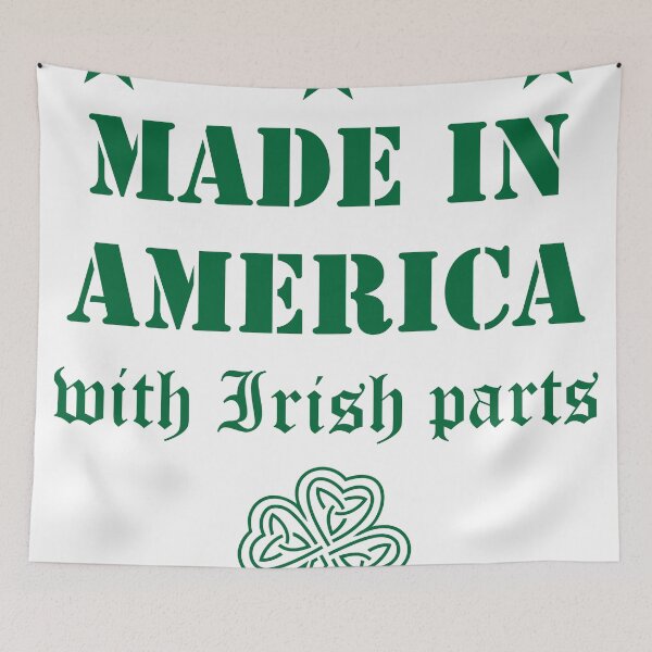 Item preview, Made in America with Irish Parts designed and sold by welikestuff.
