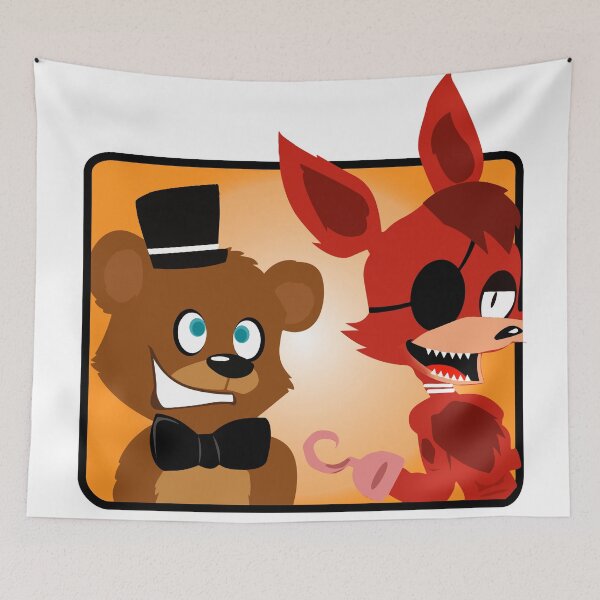 Item preview, Five Nights at Freddy's - Freddy Fazbear & Foxy the Pirate Fox designed and sold by truefanatics.