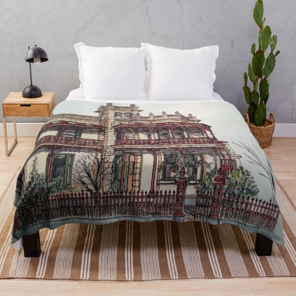 Item preview, Phryne Fisher's house 'Wardlow'©.  designed and sold by Elizabeth Moore Golding.