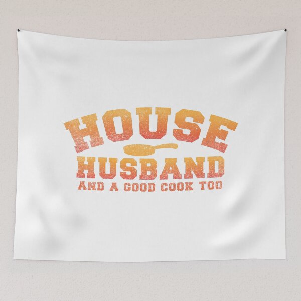 Item preview, HOUSE HUSBAND (and a good cook too!) distressed version designed and sold by jazzydevil.