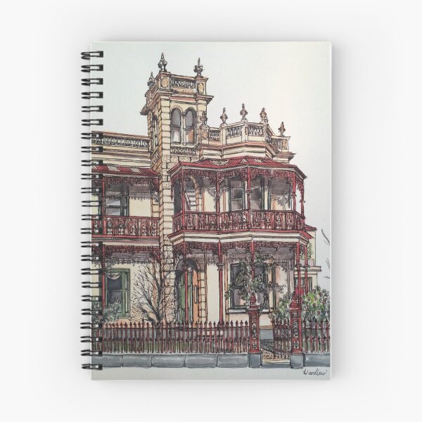 Item preview, Phryne Fisher's house 'Wardlow'©.  designed and sold by Elizabeth Moore Golding.